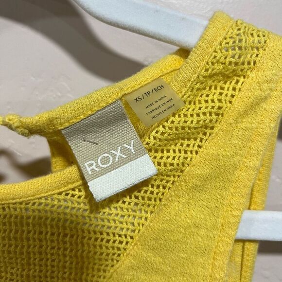 Roxy Women's Tucson Dress, Buff Yellow - Picture 5 of 7